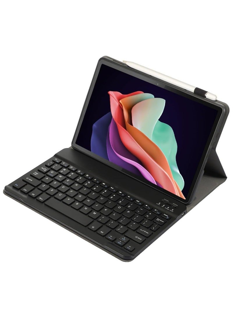 Arabic and English Keyboard Case for Huawei Matepad air 11.5 2023, Detachable Keyboard -Wireless Bluetooth Magnetically Detachable - Image 4